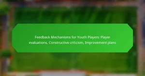 Feedback Mechanisms for Youth Players: Player evaluations, Constructive criticism, Improvement plans