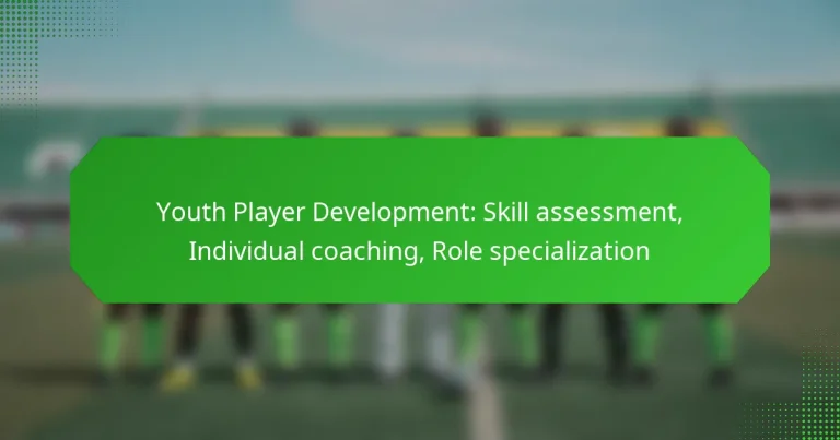 Youth Player Development: Skill assessment, Individual coaching, Role specialization